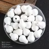 Macaron Pera Contas de Cerâmica Furo Vertical Cor Fixa Contas Soltas Chaveiro Colar Material DIY Pequenos Acessórios Contas de Cerâmica
