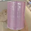 Cinta de satén de doble cara de 3 cm de ancho, 900 yardas, 3 cintas blancas estándar, 1 cinta negra, 1 cinta blanca, cinta A12 con acabado satinado