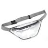 Riñonera Deportiva Impermeable Transparente de PVC Transfronteriza para Hombres y Mujeres con Correas de Hombro Ajustables Bolso de Pecho Bolso de Playa Deportivo Simple para Exteriores