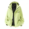 Chaqueta para Mujer Woodpecker 2025 Nueva Primavera y Otoño Tres en Uno Exterior Cortavientos Impermeable Chaqueta de Montañismo Abrigo de Pareja