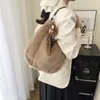 Bolsas de Felpa para Otoño e Invierno para Mujer, Bolsas Peludas de Nuevo Estilo, Bolsos Tote Peludos de Gran Capacidad, Bolsos Cruzados Casuales para Hombro