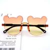 Gafas de sol para niños protección UV para niños y niñas moda lindas gafas de sol con orejas de oso bebé modelado foto