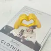 Joyería Sencilla, Adornos de Corazón, Manualidades de Vinilo, Decoración de Escritorio de Dormitorio, Adornos de Gestos, Regalos de Cumpleaños al por Mayor