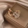 Retro Elegante Francés, Moderno Broche Mariposa de Diamantes Rojos, Ropa de Alta Gama, Accesorios para Abrigos, Broche Corsage