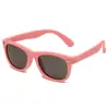 Nuevas Gafas de Sol Infantiles con Remaches de Silicona, Modernas Gafas de Sol para Viaje, Gafas de Sol Polarizadas Personalizadas con Bloqueo de Color para Niñas