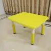 Mesas e Cadeiras Retangulares Elevatórias para Jardim de Infância Brinquedos Infantis Aprendizagem Plástico Espessado Mesas e Cadeiras Ajustáveis Outlet de Fábrica