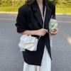 Bolso Bandolera de Nicho de Verano para Mujer 2026 Nuevo de Moda Tendencia Lazo Hada Perla Bolso Cuadrado Pequeño