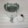 Estilo simples bacia de vegetais doméstica chuveiro montado na parede dormitório balde de água de lata branco antigo banho armazenamento salão de cabeleireiro lavagem de cabelo