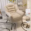 Sofá perezoso sofá individual pequeño silla de dormitorio de estudiante silla de computadora silla reclinable de ocio para balcón de dormitorio en casa