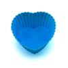 Molde para Pastel Envío Gratis Molde de Silicona para Cupcake en Forma de Corazón para Gelatina, Pudín, Hielo, Pastel de Arroz, Muffin, Molde para Pastel de Almendras