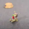 20 Estilos Mirando el Cielo Estrellado Tamaño Mini Accesorios de Paisaje Micro Animales Artesanía de Resina Accesorios para Macetas