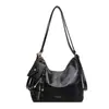 Bolso de hombro versátil de gran capacidad estilo coreano, moda nueva de otoño 2026 transfronterizo, mochila retro de alta gama para el día a día