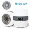Yi Ai Pin Xuan Aixia Recargable por USB Taza Lulu Taza Mágica Masculina Goma Suave Taza Avión Dropshipping