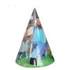 Decoraciones para fiestas de cumpleaños transfronterizas de My World, suministros para fiestas, bandejas de papel, vasos de papel de seda, manteles, cajas de dulces, banderines para tirar