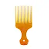 Salão de Cabeleireiro Especial Pente Retro para Cabelo com Óleo Pente Grande para Cabelo Masculino com Volume Pente de Plástico Texturizado para Cabelo com Óleo