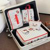 Bolsa de Viagem com Gato Listrado Estilo Japonês Organizador Portátil para Mala Bolsa de Armazenamento Bolsa para Embalar Roupas de Viagem de Negócios