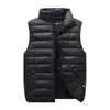 Colete de Algodão para Casal Outono e Inverno Estilo Coreano Slim-fit com Capuz Tamanho Grande Colete de Algodão Acolchoado Jaqueta de Algodão Acolchoado Masculina e Feminina