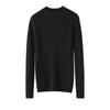 Prendas de punto de cachemira de cuello alto para mujer en otoño e invierno, Prendas de punto de cachemira de corte ajustado, Prendas de punto para ropa interior y ropa exterior, Top camisa base