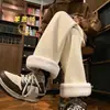 Pantalones de Lana de Cordero para Hombre Invierno Polar Engrosado Noreste Menos 40 Grados Pantalones de Algodón Pana Gruesa Pantalones Deportivos Casuales