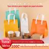 Spot bolsas não tecidas, sacos para viagem, isolamento de café, sacos não tecidos, chá de leite, sacos revestidos de Natal Venda por atacado