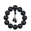 Pulsera de Madera de Águila con Artesanía de Patrón de Tornillo, Material Antiguo de Vietnam Nha Trang, Cuentas de Oración de Madera de Águila, Pulsera para Hombre, Pulsera de Oración de 108 Cuentas para Mujer
