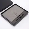Set de Cuaderno con Hebilla A5 Spot del Fabricante Bloc de Notas de Imitación de Cuero para Negocios Bolígrafo para Firmar Caja de Regalo Caja Vacía para Cuaderno