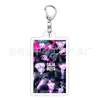 Kpop Onda Coreana Caçadora de Demônios Grupo Feminino Merchandise Chaveiro Lumi Mila Zoi Feito por Fãs Pingente Dupla Face de Acrílico