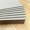Fábrica de Yiwu caja de almacenamiento de cartón de doble cara gris de 2 mm cartón especial de tablero duro papel de tablero gris en stock al por mayor