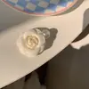 Pinza para el cabello de camelia 3D con perlas ~ ¡Nuevo estilo de principios de primavera! Accesorios para el Cabello de Alta Gama Franceses con Pinza Lateral para Flequillo, Tocado para Mujeres