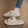 Sandalias de Velcro de Alta Gama para Mujer, Ropa de Exterior de Verano, Moda Nueva y Moderna 2026, Zapatillas Cómodas de Suela Gruesa para Oficina