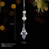 Nuevo Colgante Acrílico Transparente Transfronterizo Adornos para Árbol de Navidad Diseño de Escena Navideña Accesorios para Sesión de Fotos Decoraciones