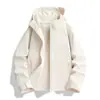 Chaqueta softshell para exteriores para hombre y mujer, nuevo modelo de otoño 26, chaqueta cálida a prueba de viento e impermeable con forro polar para exteriores