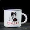 Venta al por mayor directa de fábrica taza de cerámica especial clásica nostálgica creativa imitación esmalte tamaño pequeño taza de vino venta al por mayor