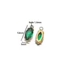 Colgante de Acero Inoxidable Estrella Geométrica de Cinco Puntas Incrustado con Diamante Chapado Eléctrico de 18K Colgante de Circonita Cúbica Accesorios para Joyería de Aretes y Collares DIY