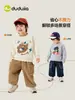 Pantalones cálidos para niño Dudu, pantalones de invierno para niño con forro polar, pantalones casuales de invierno para niña, pantalones deportivos para bebé, modernos