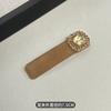 Pasador de Diamantes Brillantes Estilo Coreano para Mujer 2026 Nuevo Modelo Pinza de Lado de Alto Nivel para Flequillo, Pasador para Frente y Parte Posterior de la Cabeza, Pinza para Mechones Sueltos