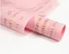 Nueva Planta Herbal Impermeable Inglés Coreano Papel Liso Material de Empaque de Flores Frescas Floristería Arte Floral Venta Directa al Por Mayor