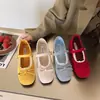 Sapatos femininos que aumentam a altura, coleção nova primavera-verão 2026, adequados para combinar com saias, sapatos Mary Jane, estilo balé de fada, sapatos de festa, mocassins