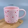 Taza de Cerámica Creativa Nueva de Amor, Taza de Cerámica Linda de Emoción Sanadora Tridimensional, Regalo de Graduación, Recuerdo