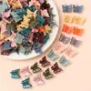 Comércio Exterior Mini Borboleta Pequeno Grampo de Presilha Fofo Desenho Animado Princesa Presilha de Cabelo Borboleta Morandi Clip para Cabelo Quebrado Acessórios para Cabelo