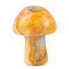 Tallas de Hongos Pequeños de Cristal Natural Cristal Jade Ágata Piedra en Bruto Pulido Decoración para el Hogar Artesanías de Cristal