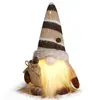 Boneca Faceless Luminous de Café Transfronteiriça Bolsa de Café de Tricô Fofa com Enfeites de Goblin Rudolph