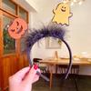 Grampo de Cabelo de Halloween Fofo Faixa de Cabelo Adereços Fantasia Crianças Adulto Podem Levar Pequeno Presente Abóbora Chapéu de Bruxa Aranha