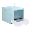 Caja de Arena para Gatos de Entrada Superior del Fabricante, Inodoro Desodorizante Completamente Cerrado, Caja de Arena para Gatos, Caja de Arena Plegable Personalizada con Logo