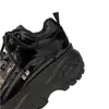 2515 Color Té con Leche Suela Gruesa Zapatilla para Mujer Estilo Europeo y Americano Harajuku Retro Plataforma Torre Zapatos Estilo Coreano Aumentadores de Altura Zapatos Casuales