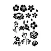 Novos adesivos de tatuagem glitter criativos DIY transfronteiriços da Amazon para crianças e adultos, Y2K Natal Halloween