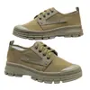 Nuevos zapatos de protección laboral 2026 para sitios de construcción, zapatos de alta caña tipo "liberación", zapatos de baja caña para granja, zapatos de protección para el trabajo para hombres