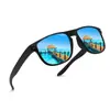 Gafas de Sol para Hombres y Mujeres, Gafas Polarizadas Anti-UV para Deportes al Aire Libre y Conducir, Gafas Deportivas Casuales Estilo Remache Transfronterizo