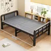 Sábanas plegables para uso doméstico, cama simple para siestas en la oficina, descanso en dormitorios, cama pequeña para apartamentos de alquiler, cama plegable