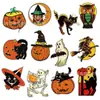 Ímã de Morcego de Halloween Transfronteiriço 2026 Morcego Preto Fluorescente Ímã de Porta de Garagem Adesivo de Decoração para Festa de Halloween